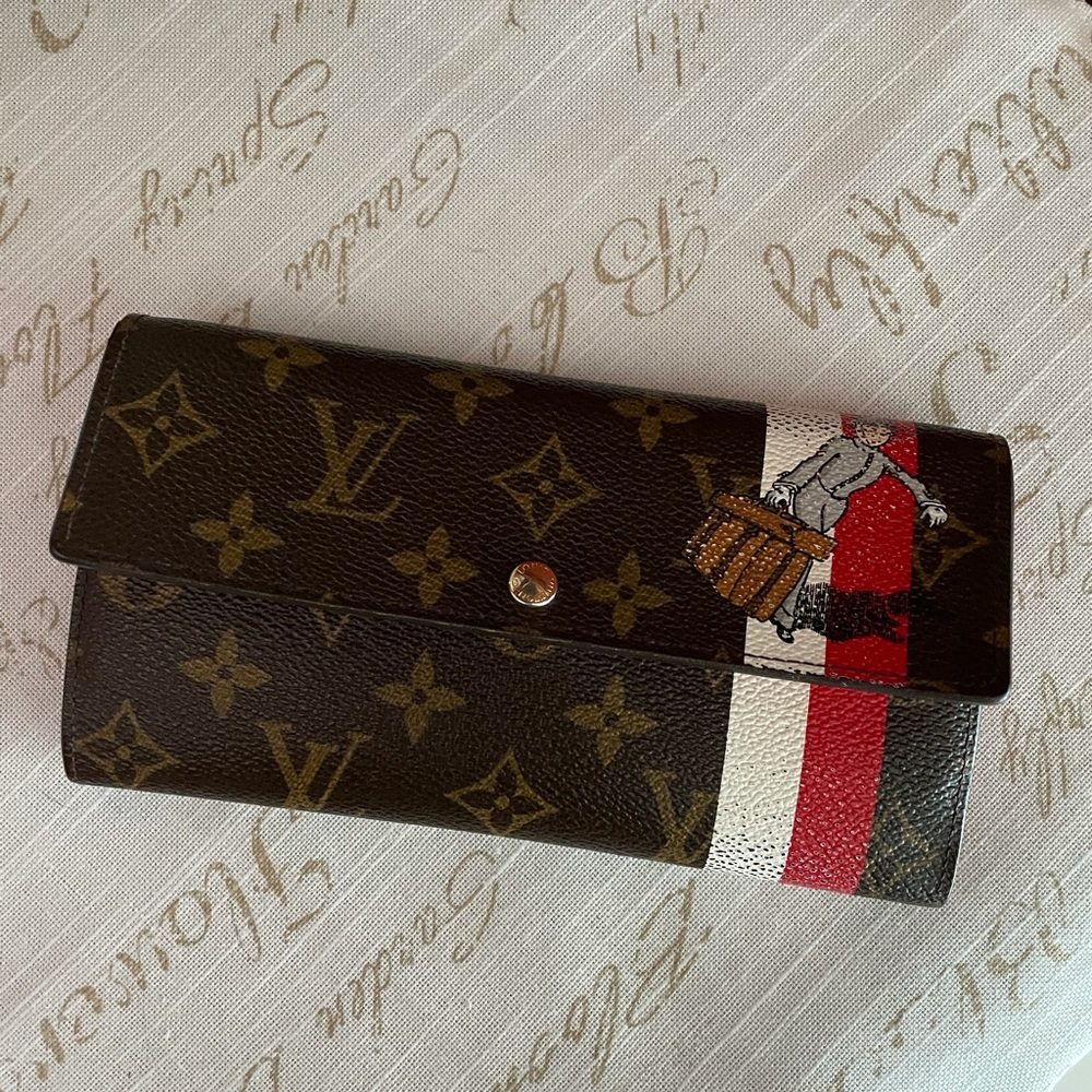 Louis Vuitton Monogram Sarah Groom Wallet